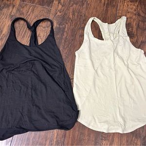 Lululemon tanks size 4